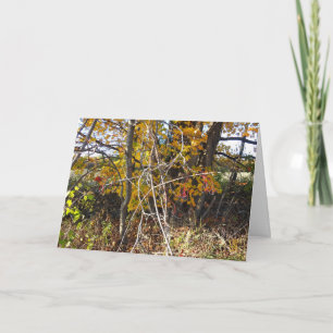 Carte "Ahh" Vine Tangle & Berries d'automne