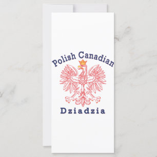 Carte Aigle canadien polonais Dziadzia