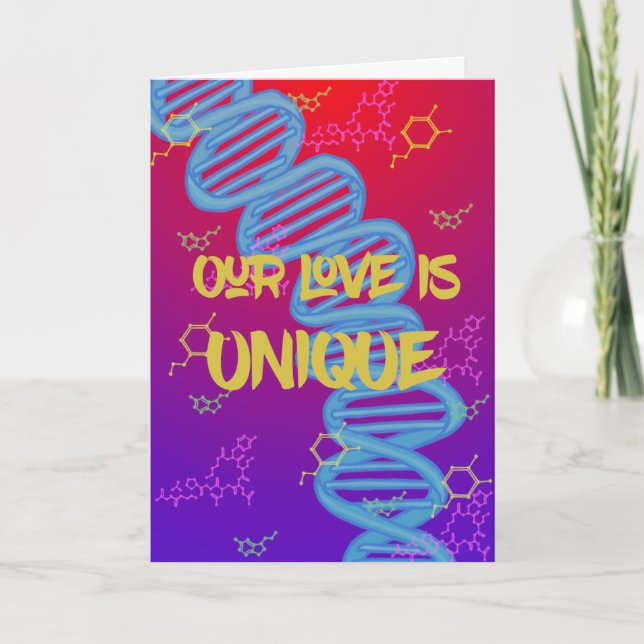 Carte Aimez unique comme nous (Devant)