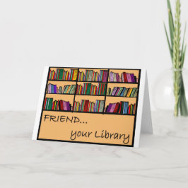 Carte Aimez votre bibliothèque