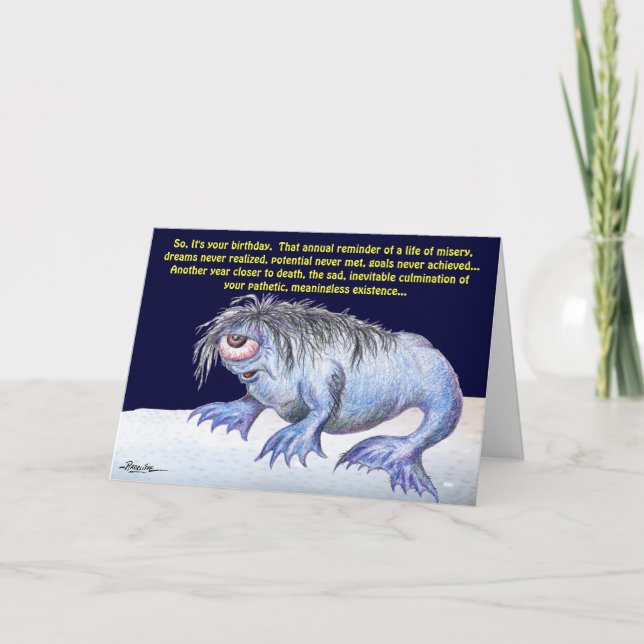 Carte Ainsi c'est votre anniversaire… (Devant)