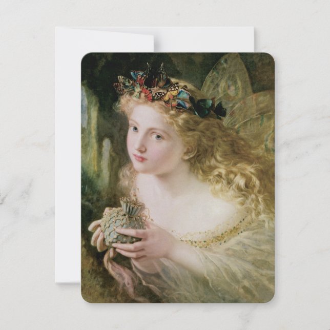 Carte Ainsi, votre fée est faite des plus belles choses (Devant)