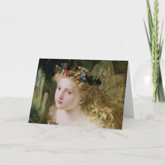 Carte Ainsi, votre fée est faite des plus belles choses (Devant)