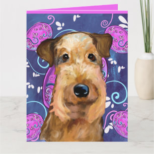 CARTE AIREDALE TERRIER       