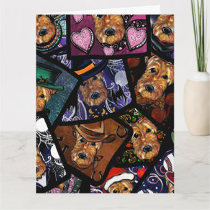 CARTE AIREDALE TERRIER