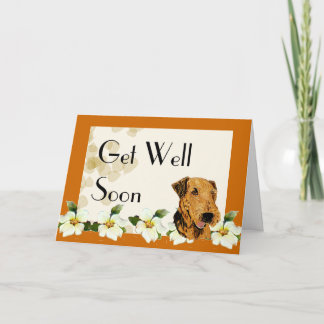 Carte Airedale Terrier Va Bien