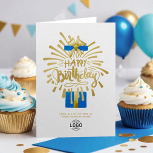 Carte Ajouter le logo Marine Blue Gold Fireworks Group A
