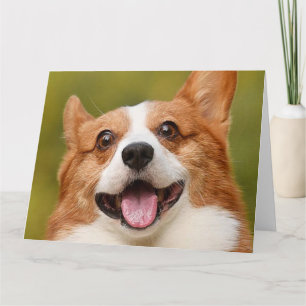 Carte Ajouter photo de chien personnalisé Customisé
