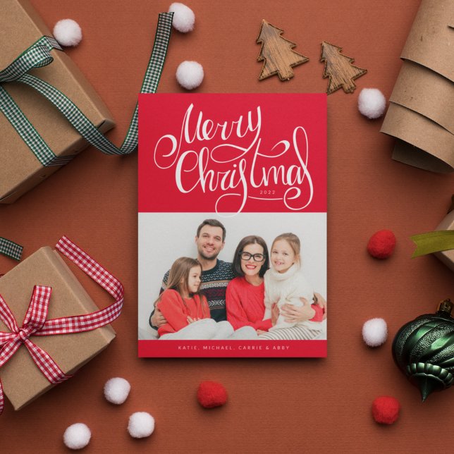 Carte AJOUTER VOTRE PHOTO | Joyeux Noël (Créateur téléchargé)