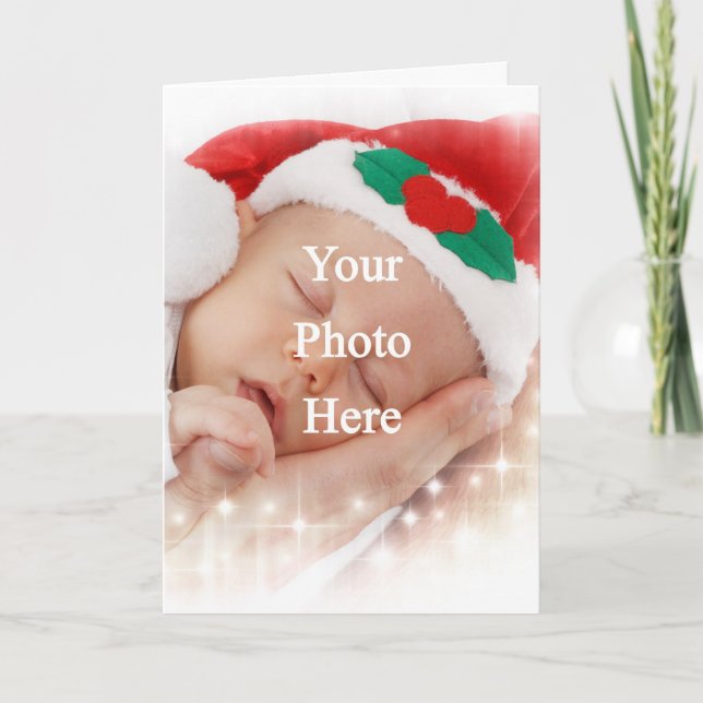 Carte Ajoutez votre propre photo (Devant)