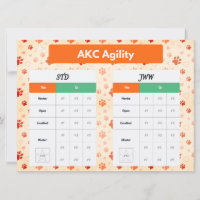 AKC Agility Master STD & JWW Titacker
