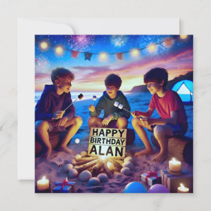 Carte ALAN ~ Joyeux anniversaire ~ Anniversaire garçon ~