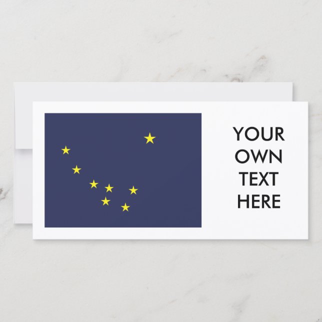 CARTE ALASKA (Devant)