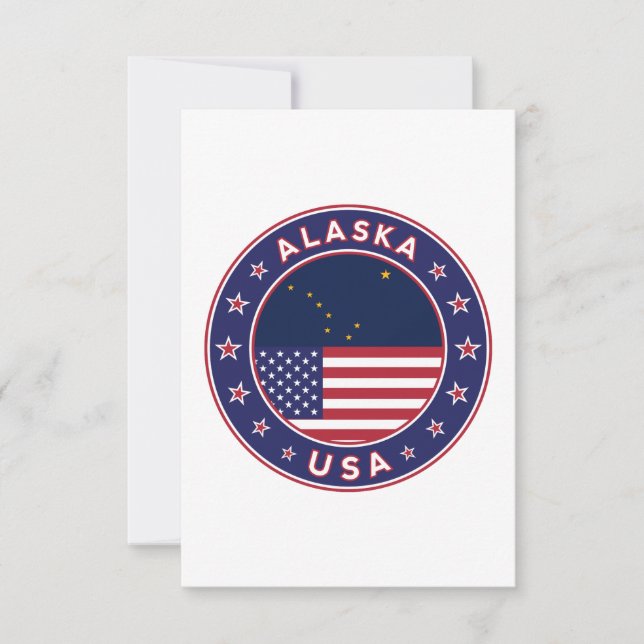 Carte Alaska (Devant)