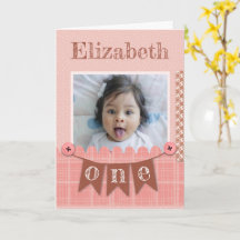 Album scrapbooking rose pour le 1er anniversaire d