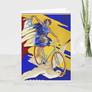 Carte Alcyon Cycles - Vintage Bicycle Art