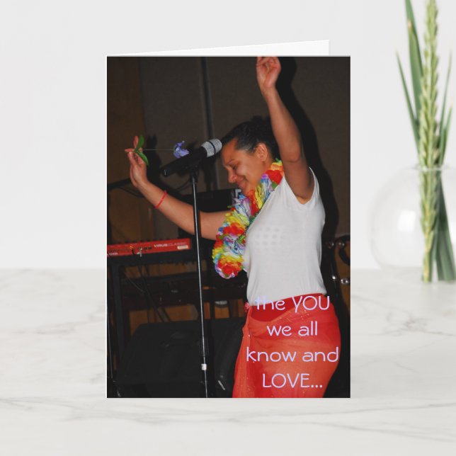 Carte Alexandra le songstress que nous connaissons et (Devant)