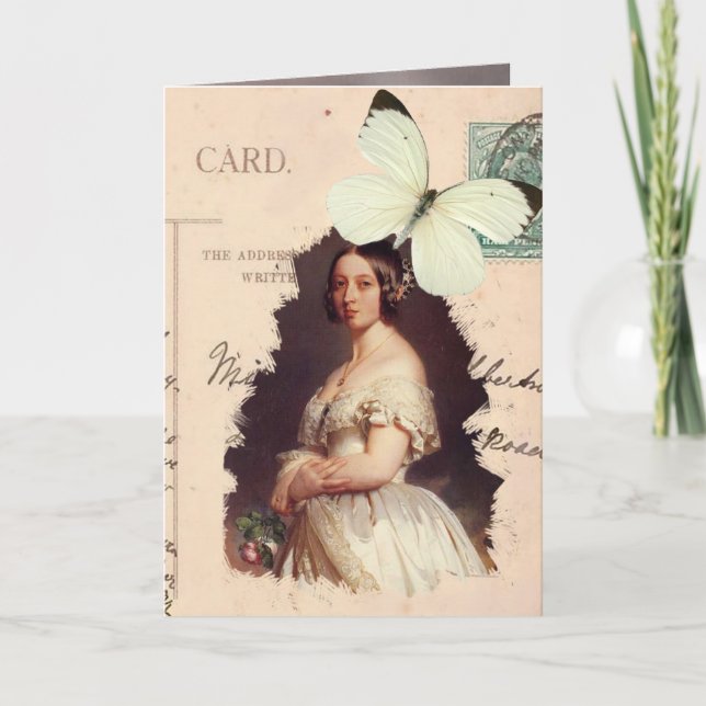 Carte Alexandrina Victoria Joyeux anniversaire (Devant)