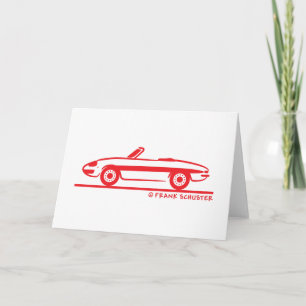 Carte Alfa Romeo Duetto Spider Veloce 1966