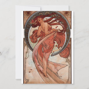 Carte Alfons Mucha Dance