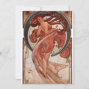 Carte Alfons Mucha Dance