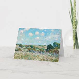 Carte Alfred Sisley - La Prairie