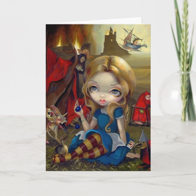 Carte "Alice and the Bosch Monsters" (Devant)