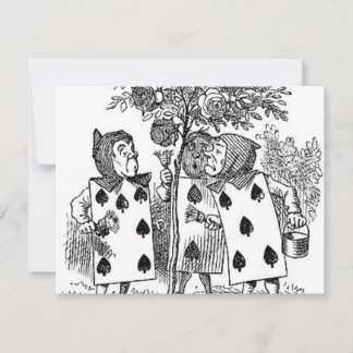 Carte Alice au pays des merveilles