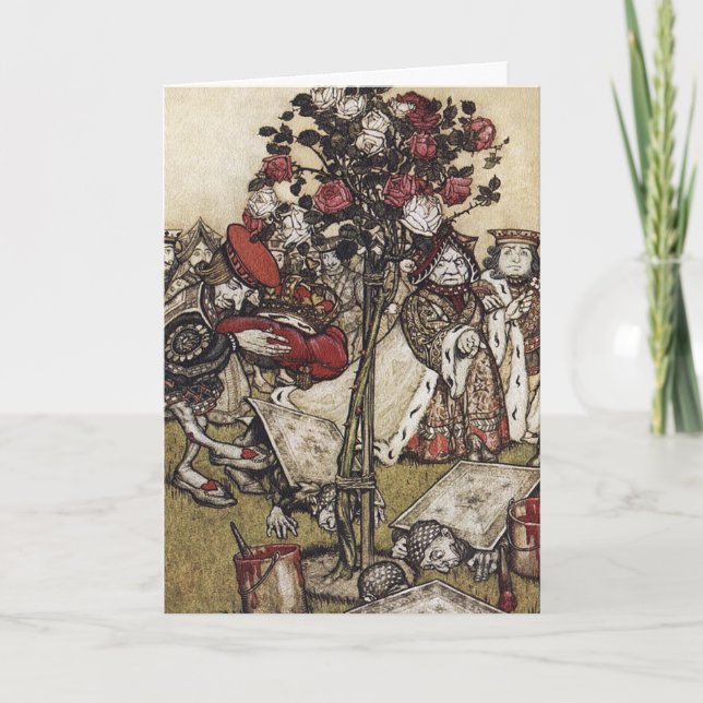 Carte Alice et le pays des merveilles - Arthur Rackham (Devant)