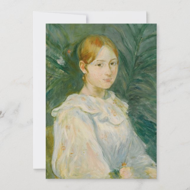 Carte Alice Gamby en Buste | Berthe Morisot (Devant)