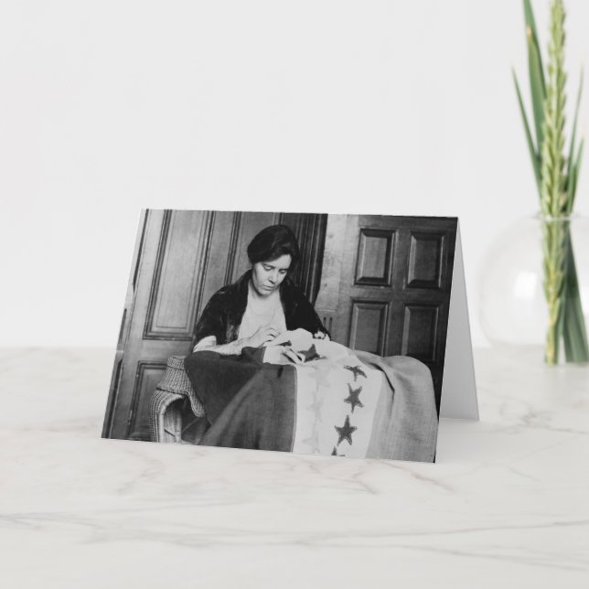 Carte Alice Paul, Drapeau du Suffrage, années 1910 (Devant)