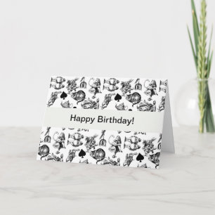 Carte Alice White Rabbit Wonderland Classic