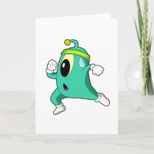 Carte Alien comme coureur