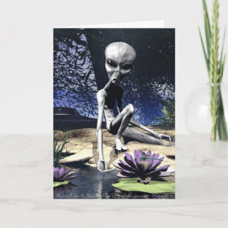 Carte Alien dans la nature