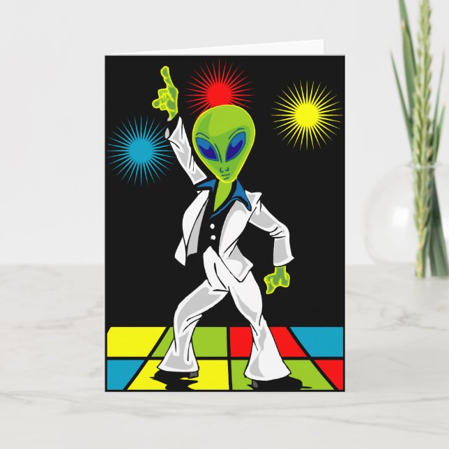 Carte Alien Disco (Devant)