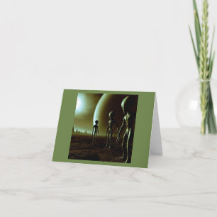 Carte ALIENS gris SF 1