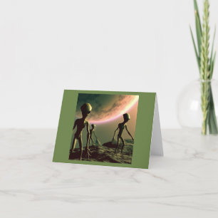 Carte ALIENS gris SF 2