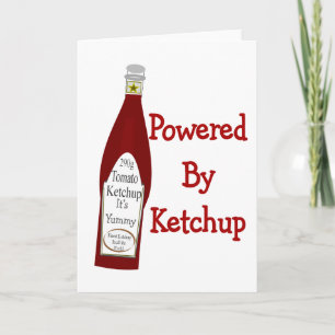Carte Alimenté Par Ketchup