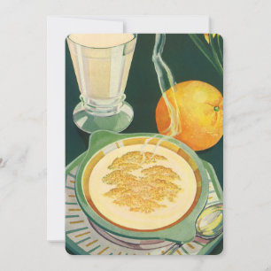 Carte Aliments santé vintages, Boissons, Petit-déjeuner 