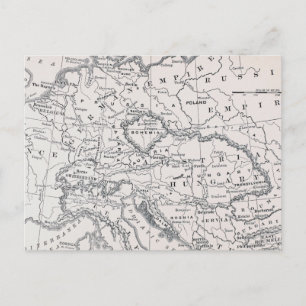 CARTE : ALLEMAGNE ET AUTRICHE