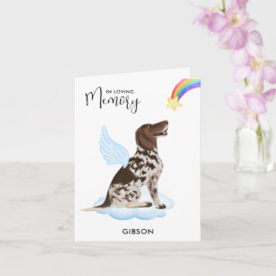 Carte Allemand Raccourci Angel Chien animal de compagnie