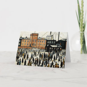 Carte Aller Au Travail L.S Lowry