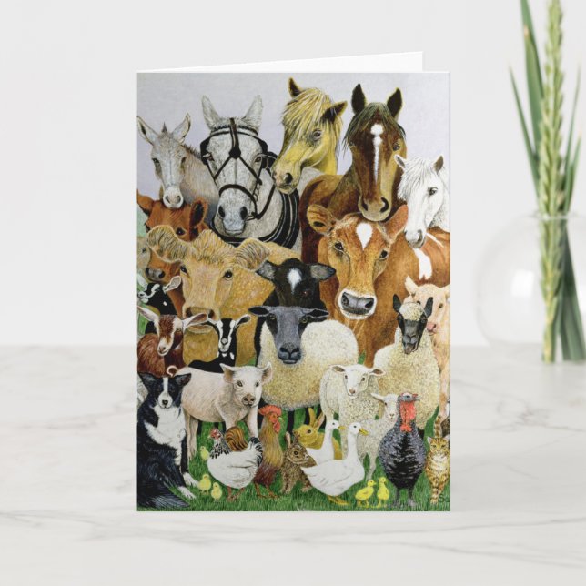 Carte Allergies animales (Devant)