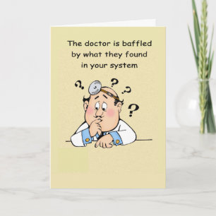 Carte Allez-y mais les médecins perplexes par votre syst