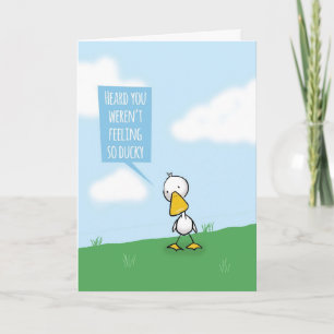 Carte Allez-Y, Ne Vous Sentez Pas Si Ducky