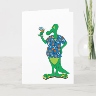 Carte Alligator décontracté !