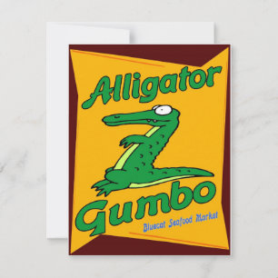 Carte Alligator Gumbo