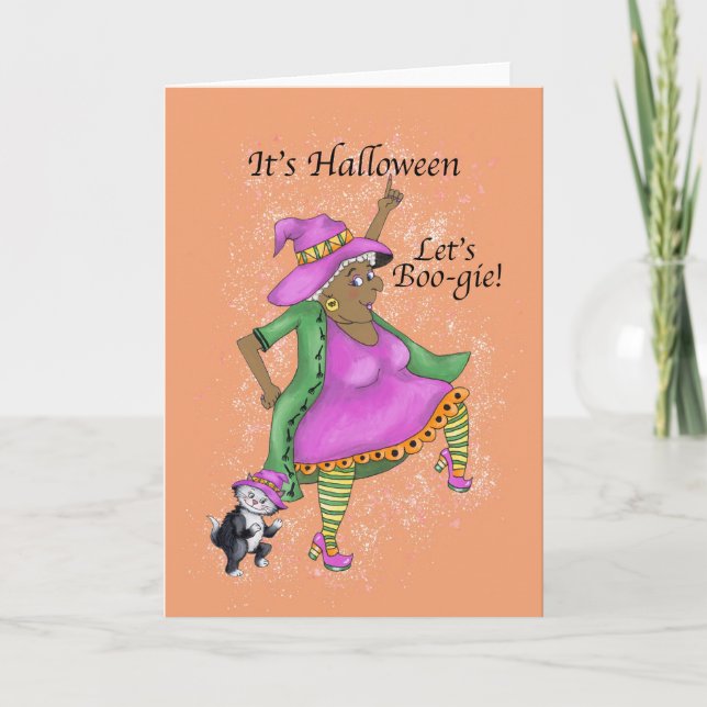 Carte Allons Boo-gie  (Devant)