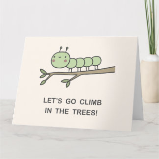 Carte Allons Grimper Dans Les Arbres !