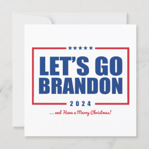 Carte Allons voir Brandon et Bonne Voix de Noël